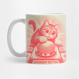 Doomsday Button Cat Mug